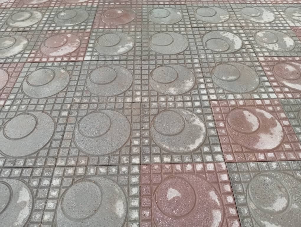 Flooring moon design